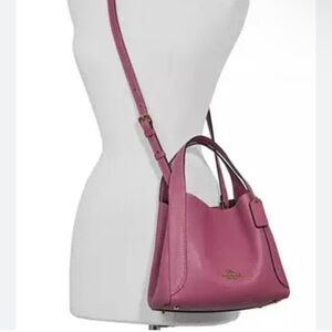 Coach Hadley hobo 21 Dusty pink